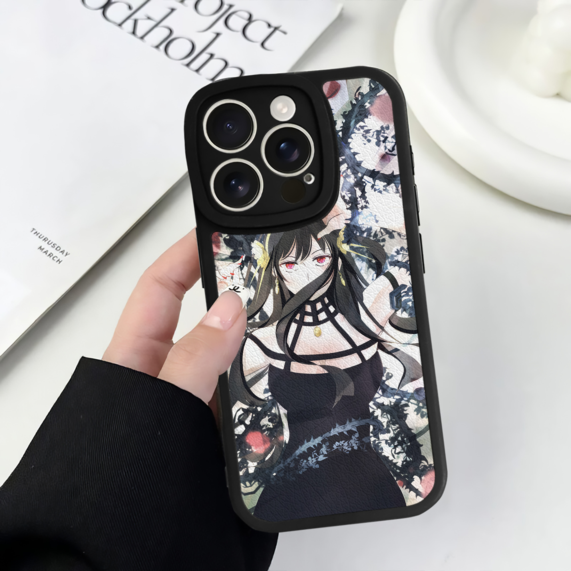 （画像用） SPY×FAMILY间谍家家酒 【iPhone 16シリーズ対応】シリコンスマホケース（レザー調） 材質：シリコン